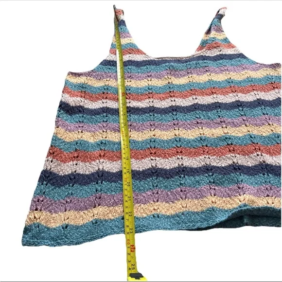 Aerie crochet knit tank top - Picture 2 of 5